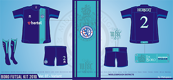 Middlesbrough Futsal Club Version.07 - Variant