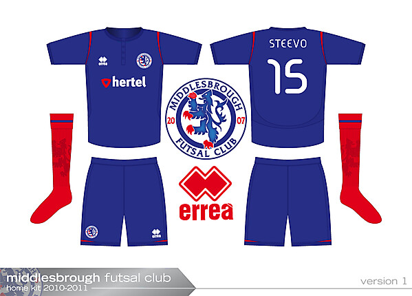 Boro futsal home 1