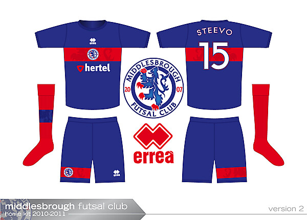Boro futsal kit 2