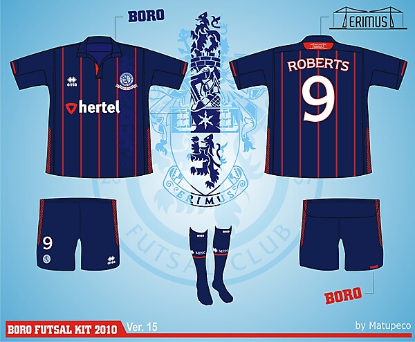 Middlesbrough Futsal Club Kit - Version .15