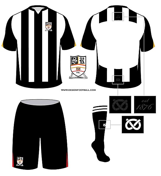 Stafford Rangers Home Kit