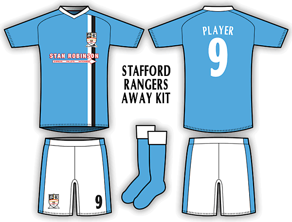 Stafford Rangers Kits