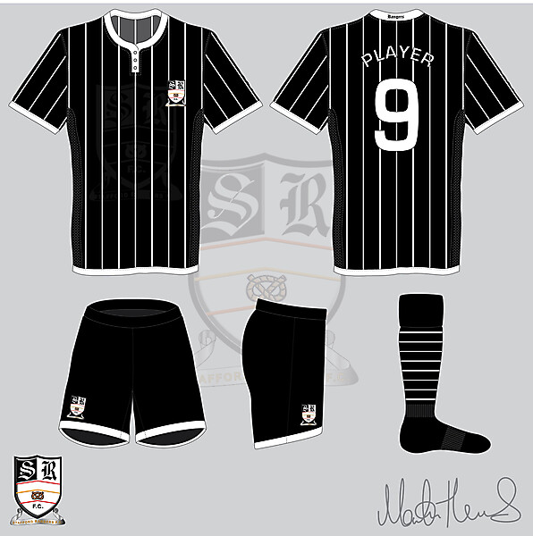 Stafford Rangers FC Home Kit #5 - Martin Thomas Design