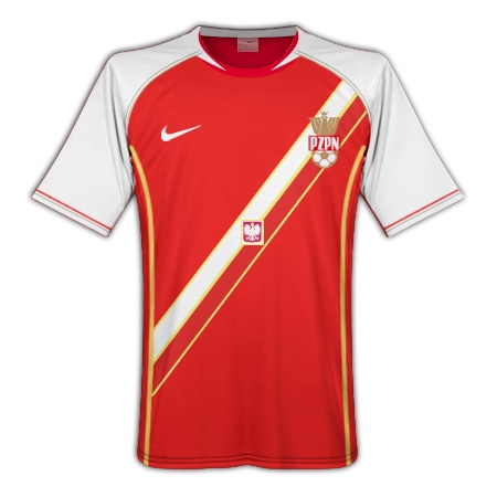 Poland 08/09 Nike Home Kit