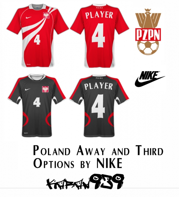poland away and third options