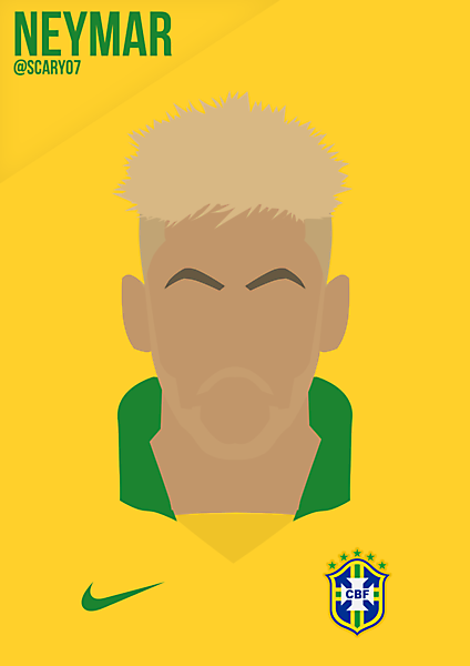 Neymar Vector-Art