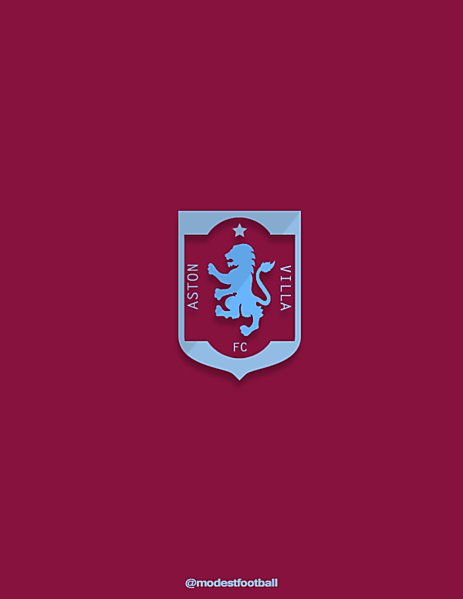 Aston Villa logo redesigned v2.