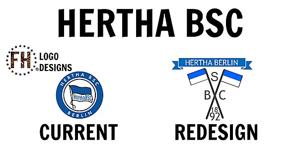 Hertha BSC New Crest Idea