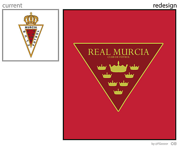 REAL MURCIA new crest