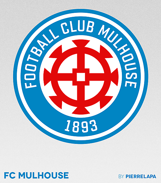 FC Mulhouse - crest redesign