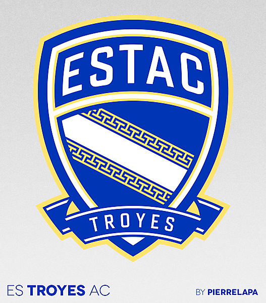 ESTAC Troyes - crest redesign
