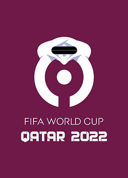 Qatar 2022 World Cup logo concept