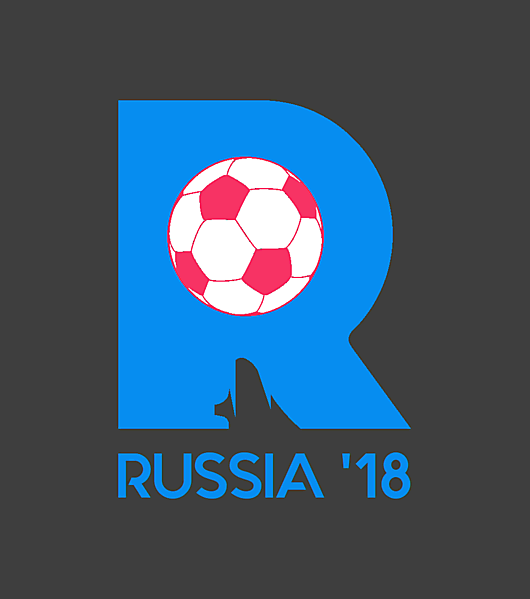 2018 Russia FIFA World Cup logo concept