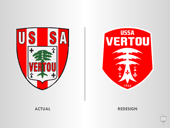 USSA Vertou Crest Redesign
