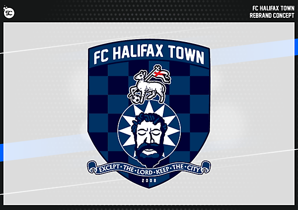 FC Halifax Town Crest Version 1