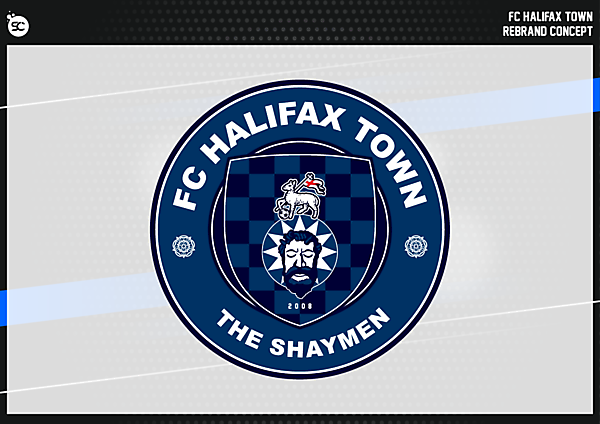 FC Halifax Town Crest Version 3