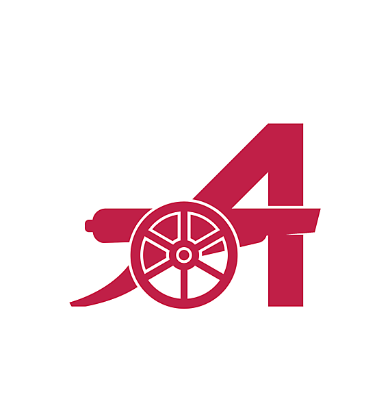 FC Arsenal alternative logo, update on their iconic canon crest.