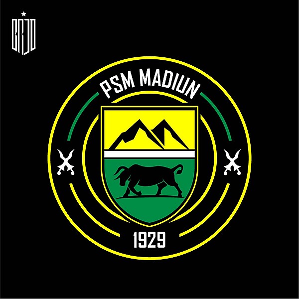 PSM Madiun Crest Redesign Concept
