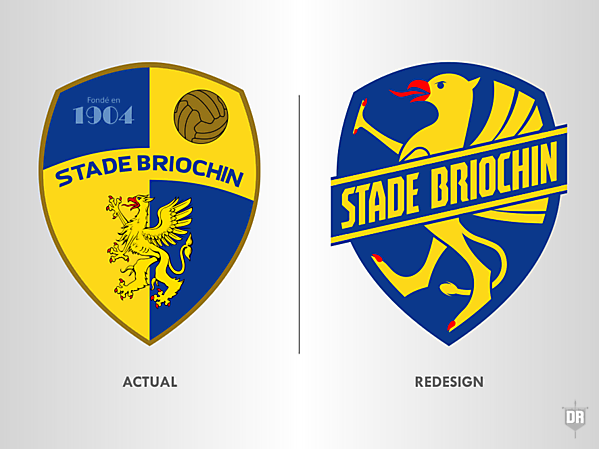 Stade Briochin Crest Redesign
