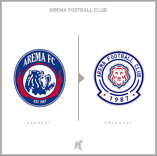 Arema FC Logo Redesign