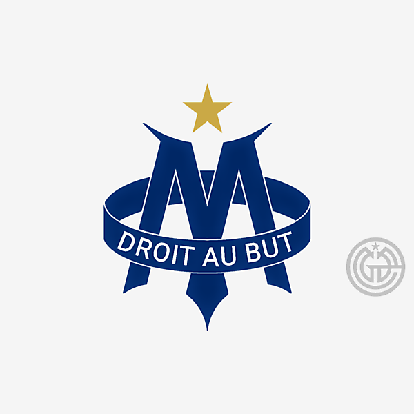 OLYMPIQUE DE MARSEILLE crest redesign concept