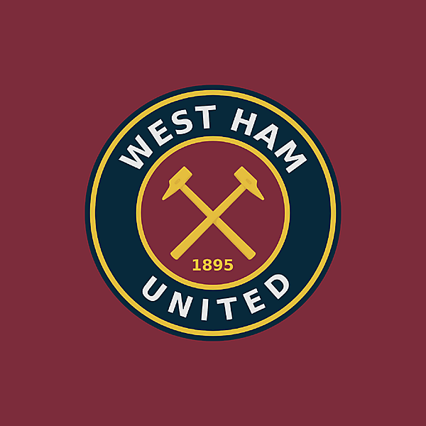West Ham United – Reimagined Heritage Crest (England)