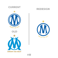 Olympique de Marseille - Rebranding
