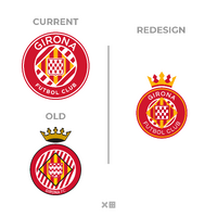 Girona FC - Rebranding