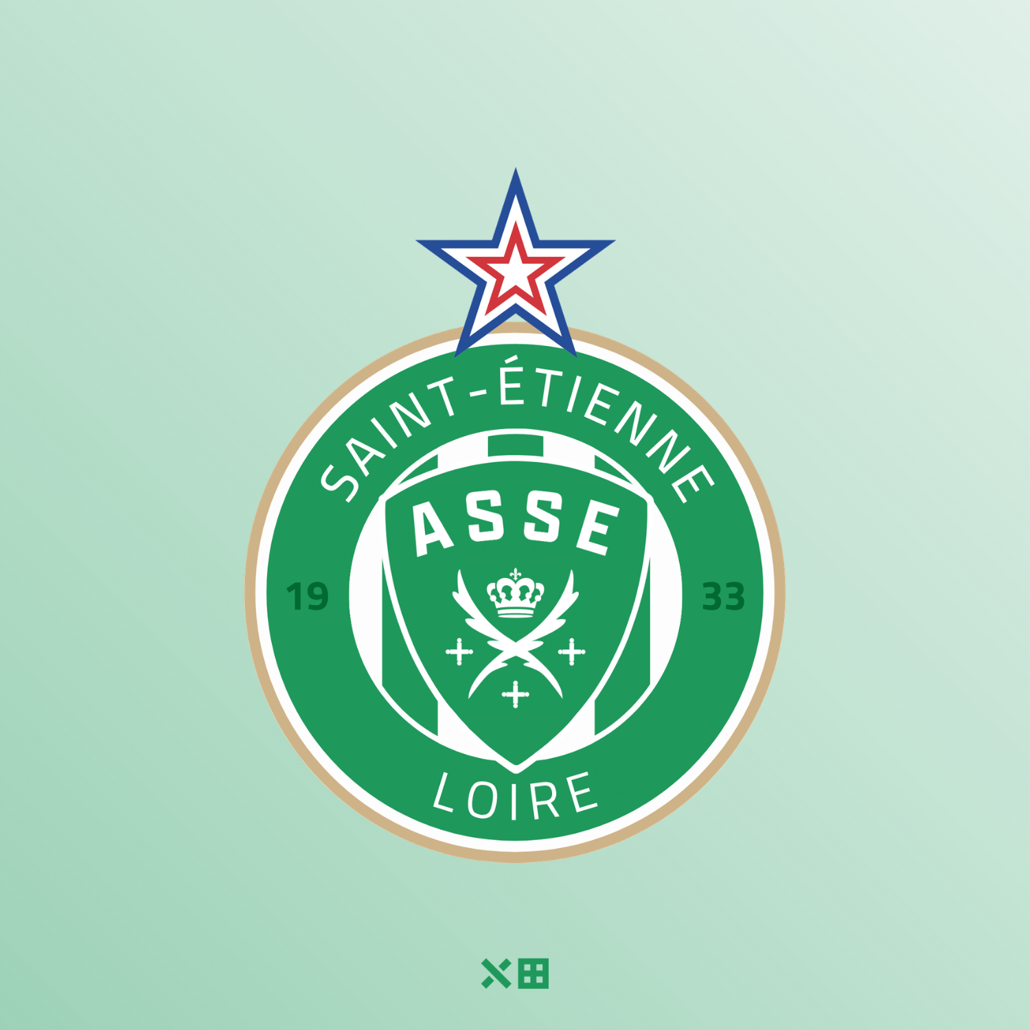 AS Saint-Étienne - Rebranding