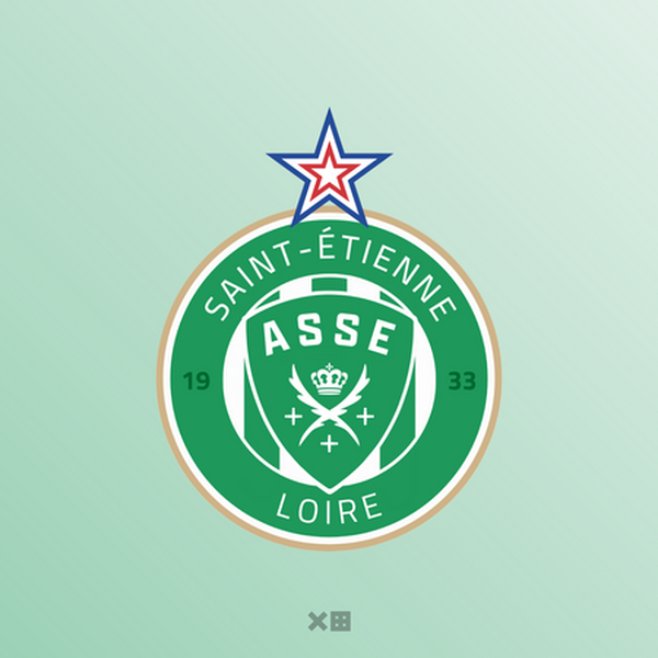 AS Saint-Étienne - Rebranding