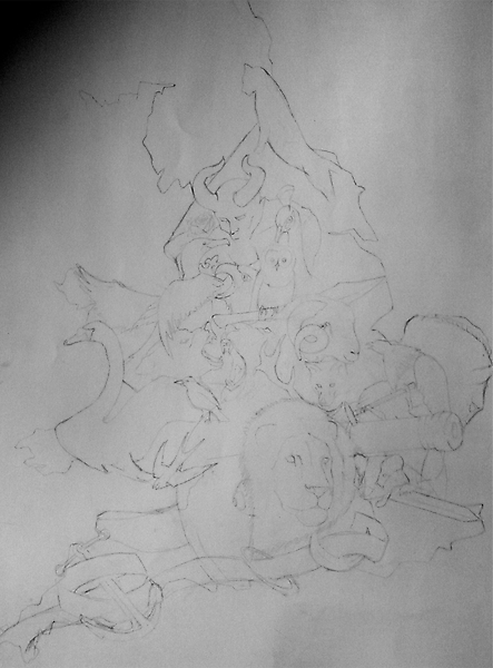 The Beginning of my English football 'sigil' map