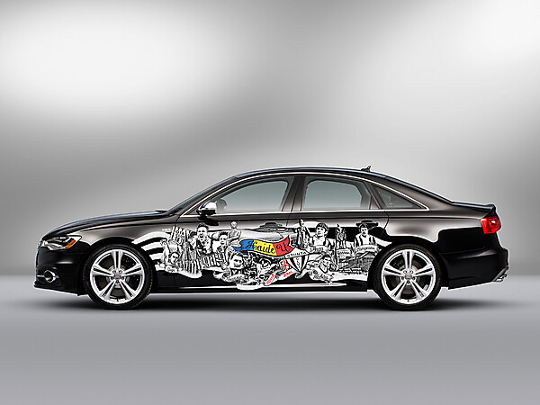 Universitatea Cluj - car decoration