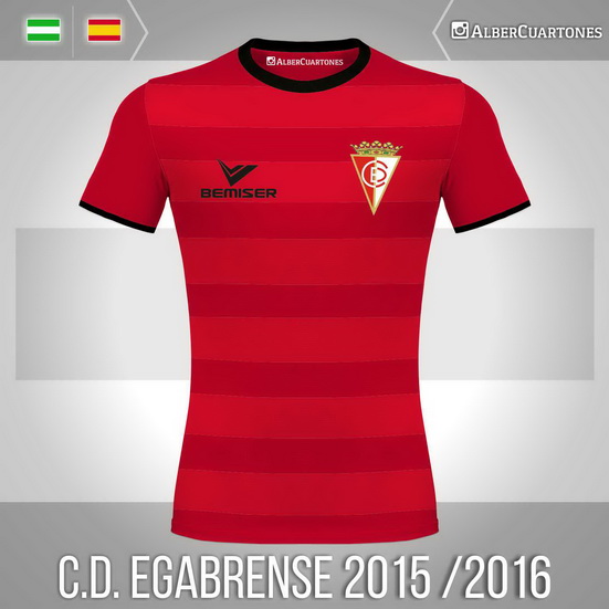 C.D. Egabrense 2015 / 2016 Home Shirt