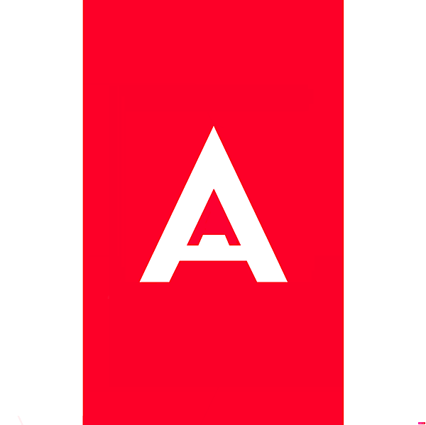 Ajax Amsterdam double " A " logo .