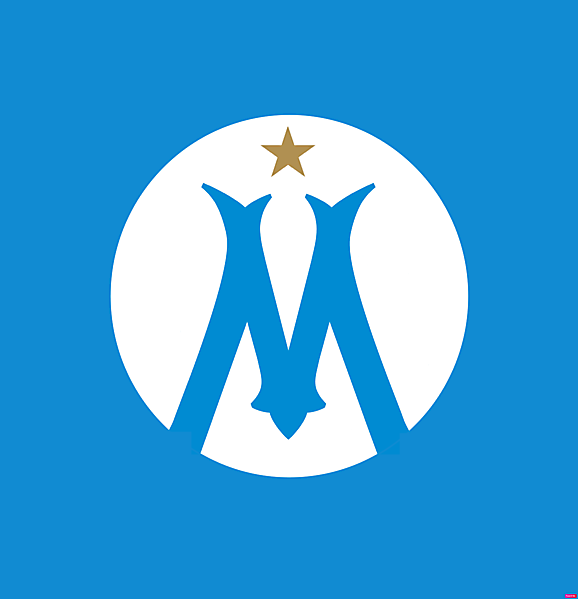 Olympique Marseille logo update.