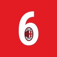 Franco 6 logo /  Forever 6 AC Milan / baresi 6 logo .