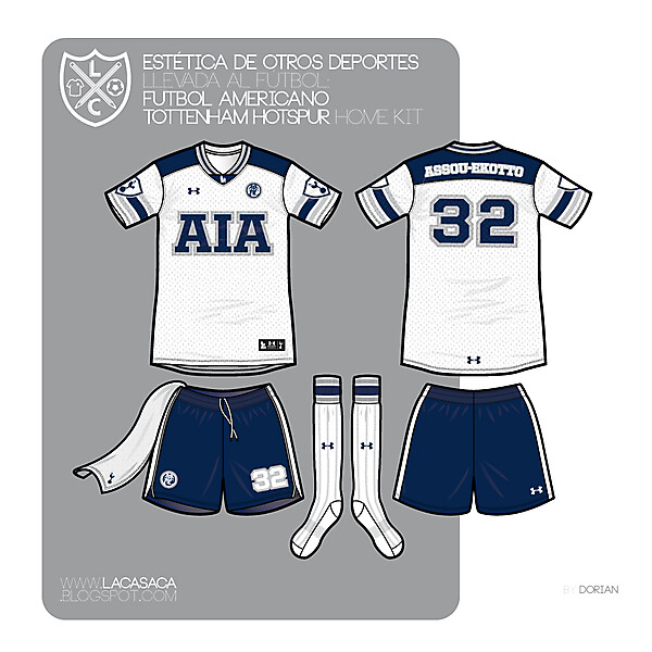 Tottenham American Football Styled