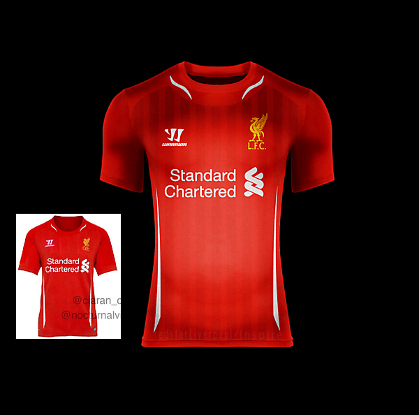 Liverpool F.C. Home 14/15 BASED ON LEAKED KIT
