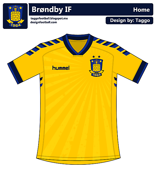 Brondby IF Hummel Home Kit