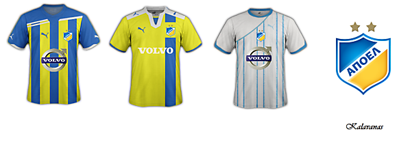APOEL FC 2014/2015 Fantasy Puma Kit