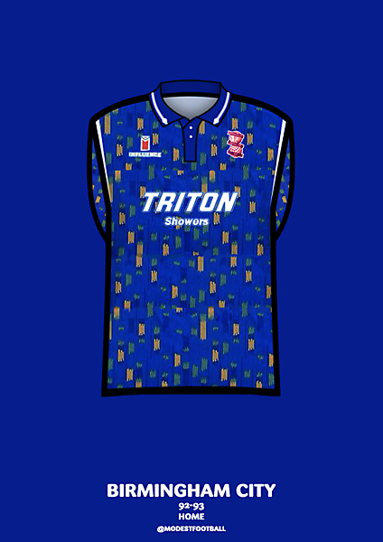 Birmingham City home 92-93