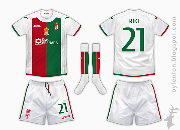 Granada CF Away Kit - Joma