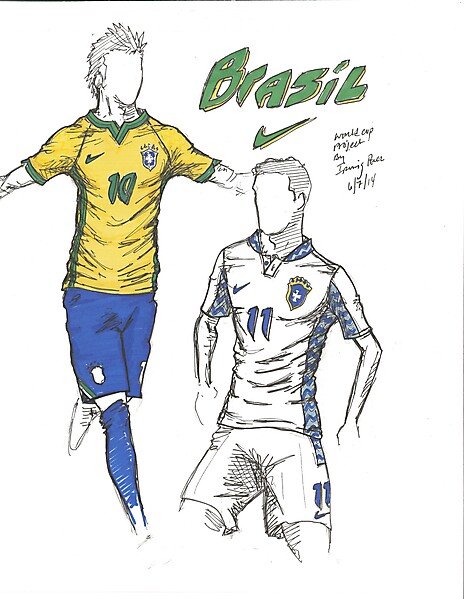 2014 World Cup Project by Irvingperceni - Group A - Brazil