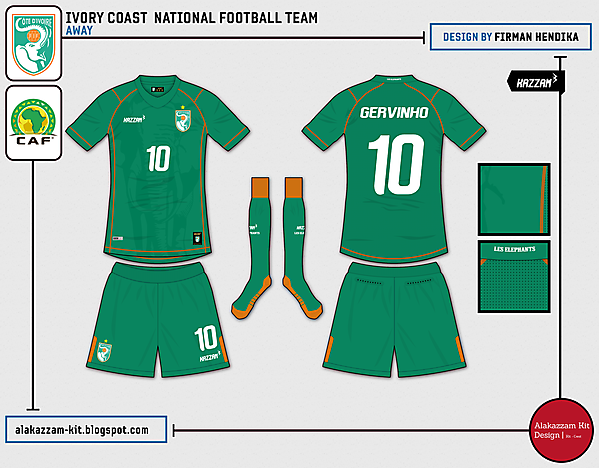 Ivory Coast Away