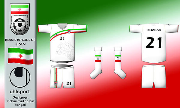 IRAN - Home Kit By Uhlsport