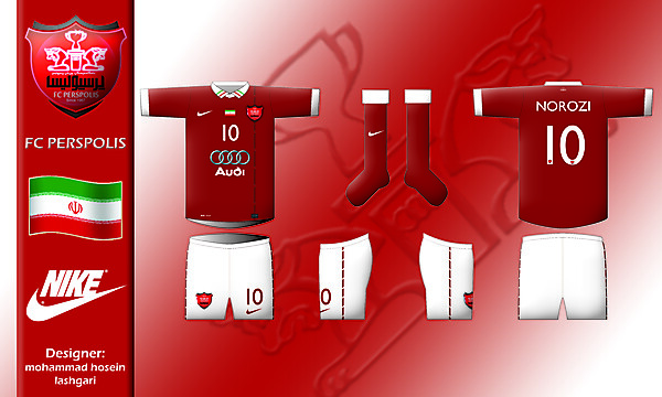  FC PERSPOLIS - Home Kit By Nike