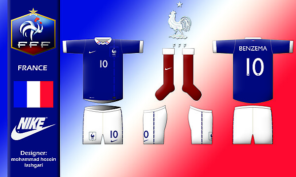 France - Home Kit By Nike