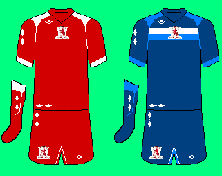 Umbro Midddlesborough Kits