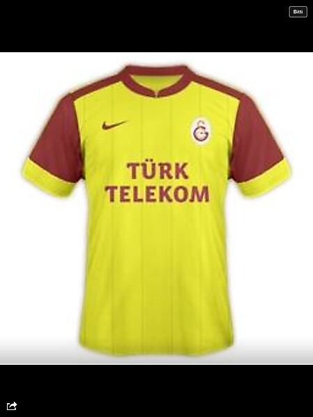 Galatasaray 2014-15 3rd Kit Design