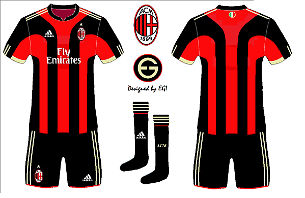 AC Milan Home Kit